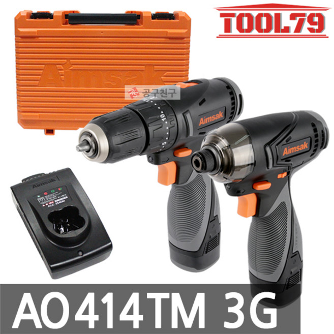 아임삭 AO414TMII 3G/AO414TM2 콤보 AH414T1 AI414MII 해머 임팩트 드릴 드라이버, 1개
