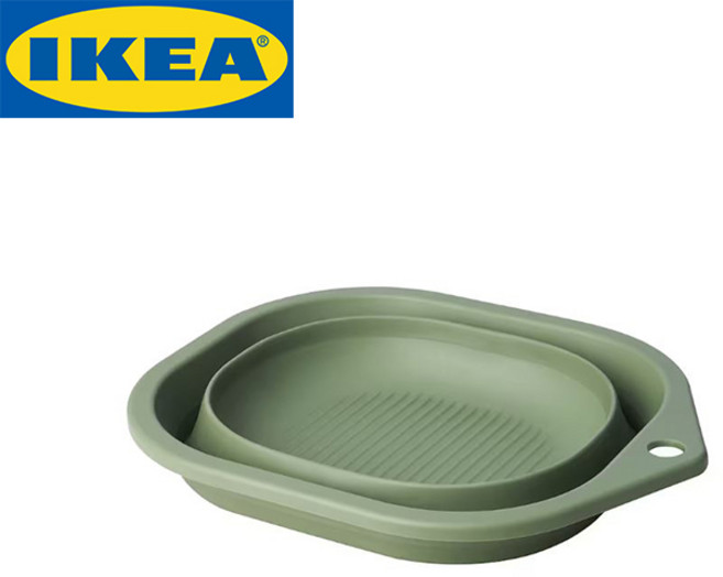 이케아 페프리그 접이식 플라스틱 다용도 다라이 세숫 대야, 1개, 1개