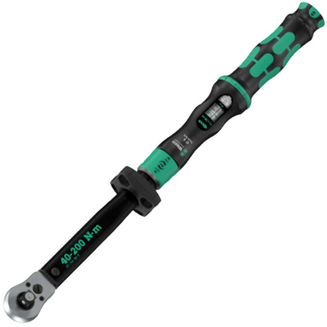WERA 베라 양방향클릭토크렌치 0 - 200Nm 12.7mm 1/2 05075695001, 1개