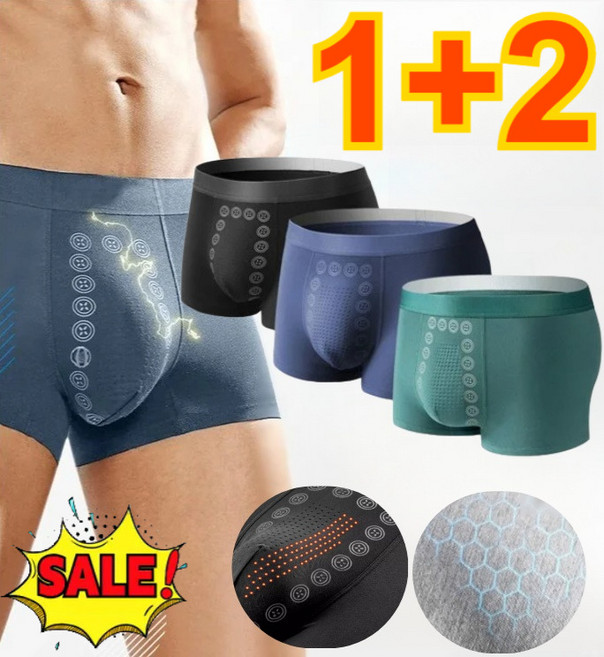 1+1+1 일본수입 남성 마사지 자석 팬티 남성 팬티조루예방/감소/촉진