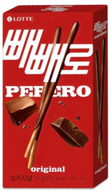 롯데 파워퍼프걸 빼빼로 오리지날, 54g, 1개