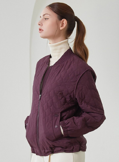 울시 비밀특가 울시 여성 퀼팅점퍼 경량패딩 와인