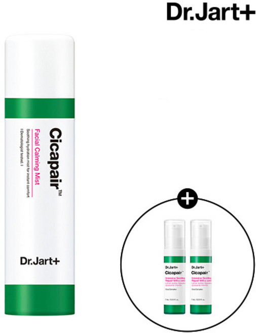 [닥터자르트] 시카페어 페이셜 카밍 미스트 150ml (+밀키 로션 7mlx2), 1개