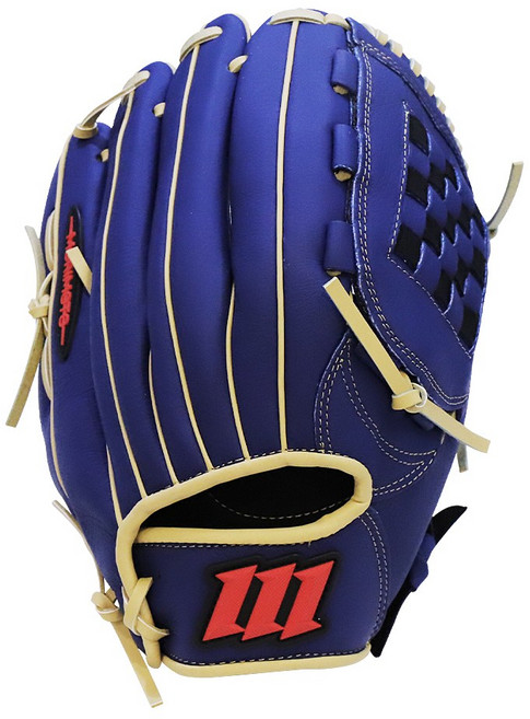모리모토 야구 글러브 LGM-25001200 올라운드 돈피 우투용 12인치, 네이비, 1개