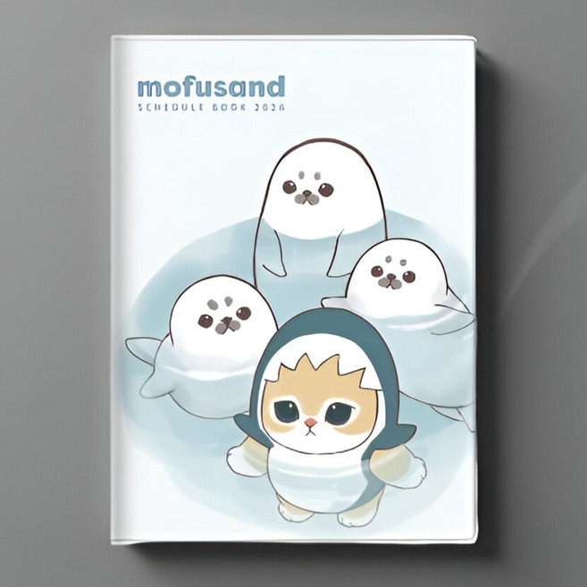일본 선스타 문구 모프샌드 2026 월간 B6 다이어리 수첩 노트 일기