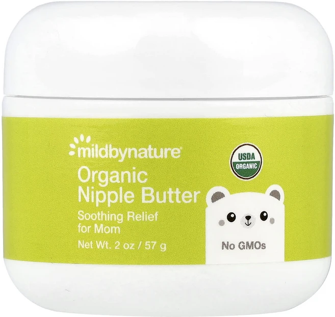 Mild By Nature 유기농 니플 버터 57g(2oz), MildByNature유기농니플버터57g2oz, 57g, 1개 - 쿠팡
