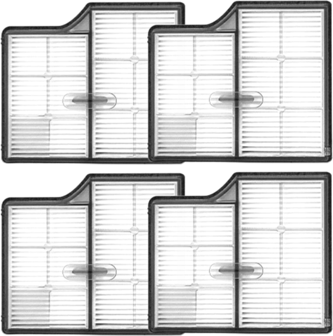 멋진공간 호환 로보락 S9 MaxV Ultra 교체용 필터, 4개
