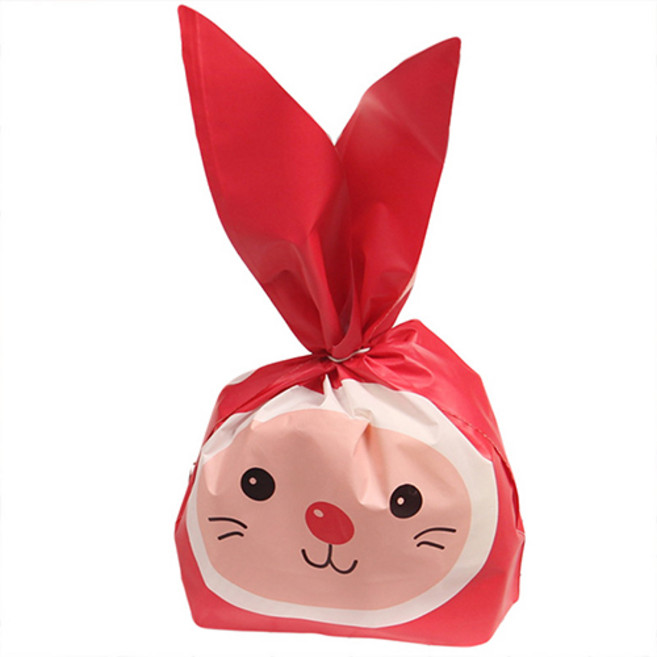 땡쓰몰 할로윈 포장용품, 1매, 07.토끼봉투 M/15.빨강토끼