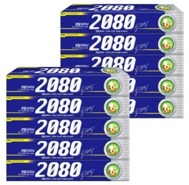 2080 클래식치약, 170g, 13개