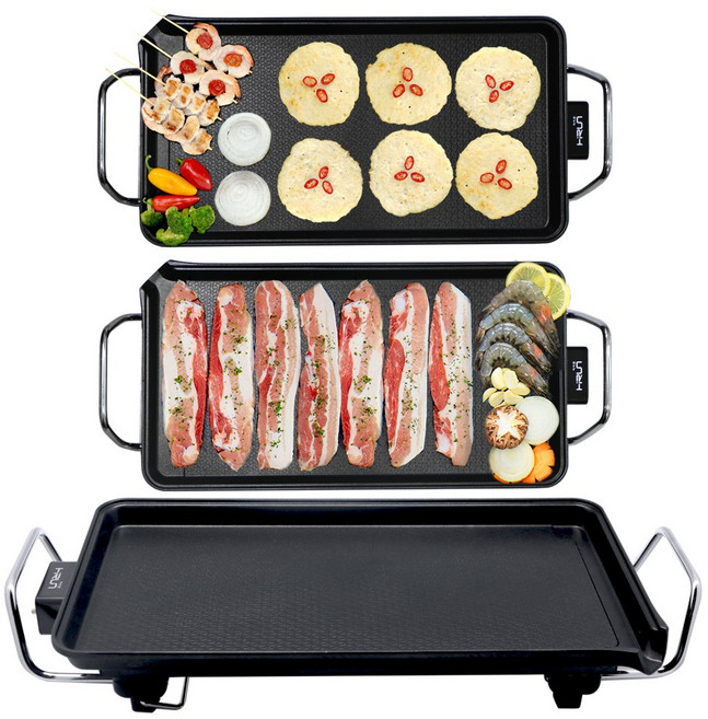 국산 전기그릴 와이드그릴 전기불판 삼겹살굽는불판 후라이팬 GAP-1000