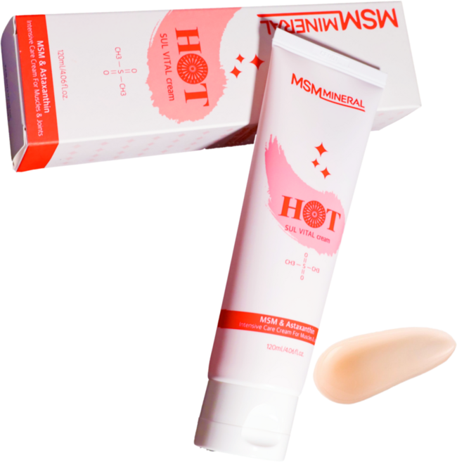 피크랩 운동 전후 바르는 핫크림 빠른 흡수 MSM 크림, 1개, 120ml