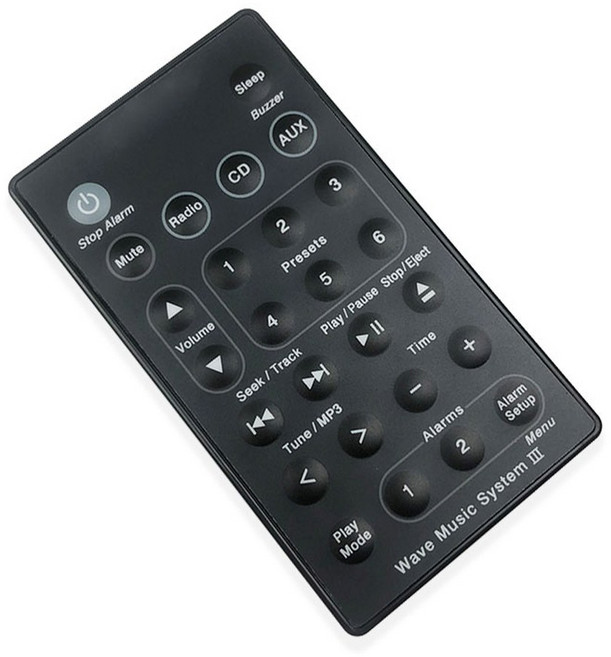 BOSE 사운드터치 웨이브 음악 시스템 III CD 플레이어 컨트롤러 AWRCC1 AWRCC2 AWRCC3 범용 리모컨 교체, 01 CHINA, 1개