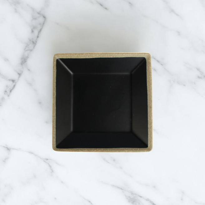 앤틱블랙 정사각 다용도 구프 멜라민 한정식 반찬 앞접시 일식 업소용 다용도 접시 그릇, 1개