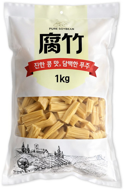 루이채 자른 푸주 대용량 건푸주, 1개, 1kg