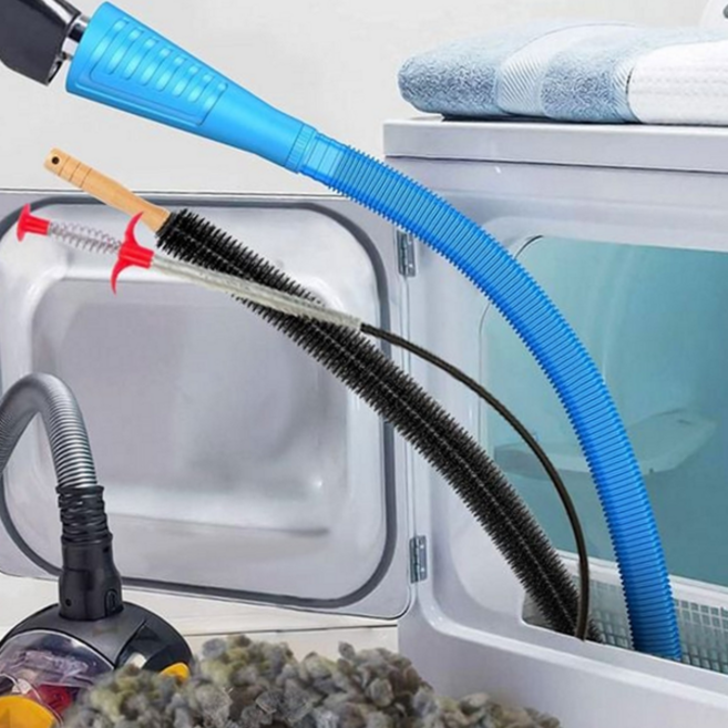 [빠른 배송] 세탁 건조기 청소 키트 청소솔 브러쉬 틈새브 통풍구 호스 청소기, 1개