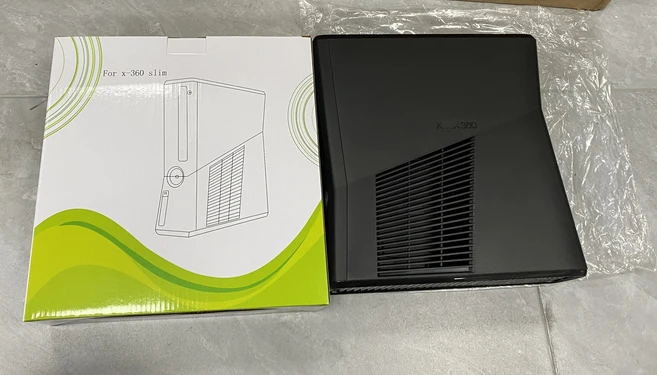 Xbox 360 슬림 S 콘솔 전체 하우징 케이스 쉘 커버, 01 xbox360 s shell