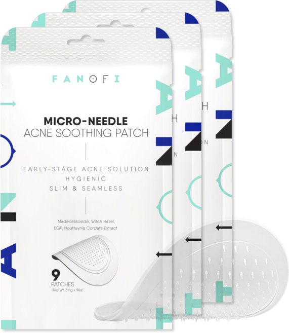 패노피 마이크로니들 아크네 수딩 패치, 9개입, 3개