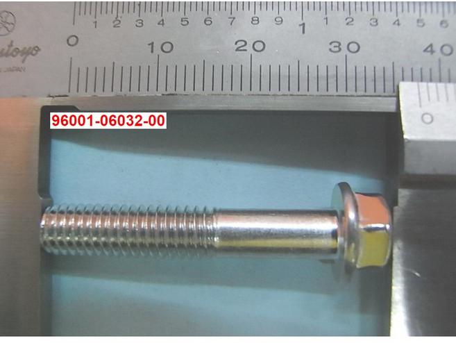 SYM 三陽 原廠 TINI MII M6 32MM 傳動外蓋螺絲 96001-06032-0, 1個