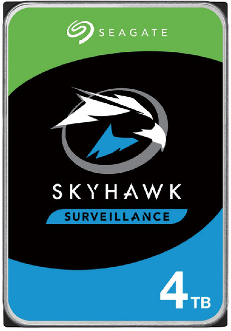 Seagate希捷SkyHawk監控鷹(ST4000VX016) 4TB 3.5吋監控系統硬碟, 1個, 數量