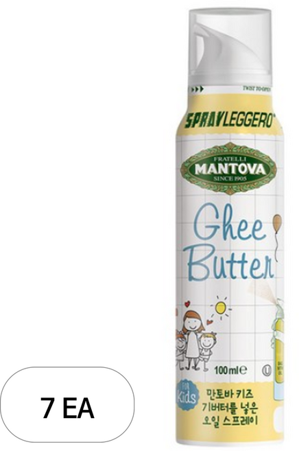 만토바 키즈 기버터 오일스프레이, 100ml, 7개