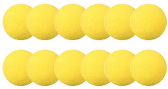 EVA軟彈 黃色24顆 射擊玩具替換補充彈, EVA軟彈12顆(買一送一), 1套