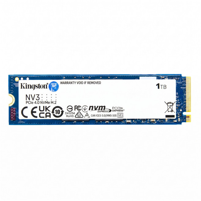 Kingston NV3 PCIe 4.0 NVMe M.2 SSD 1TB
