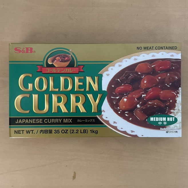 에스앤비 골든카레 고형 1kg, 1개
