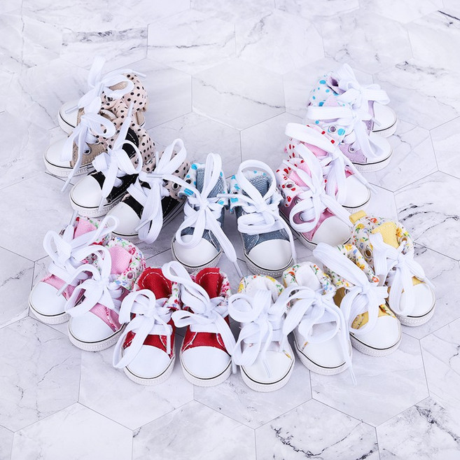 짱패브릭 파올라레이나 틸다 하이탑 캔버스, 플라워옐로, 1개