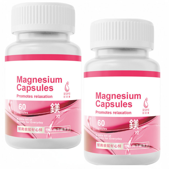 RIMI 鎂錠膠囊 促進放鬆 60粒, 6個, 60份