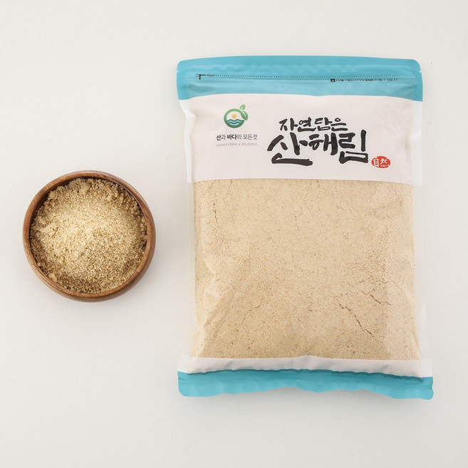 [자연담은 산해림] 고소한 햇땅콩 땅콩분말, 1kg, 1개