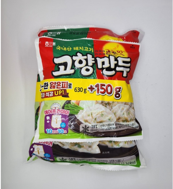 고향만두 630g+150g