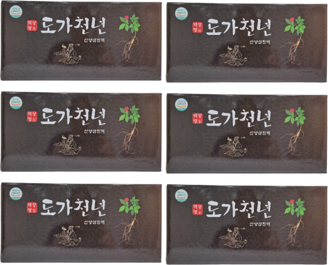 도가천년 플러스 산양삼 산양산삼 진액 액기스, 180개, 90ml