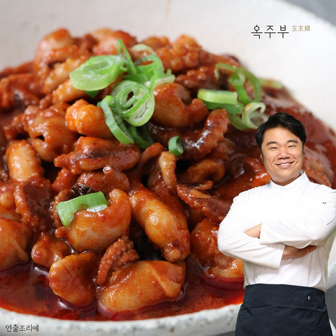 옥키친 쭈꾸미볶음 300g 4팩 1세트, 4개