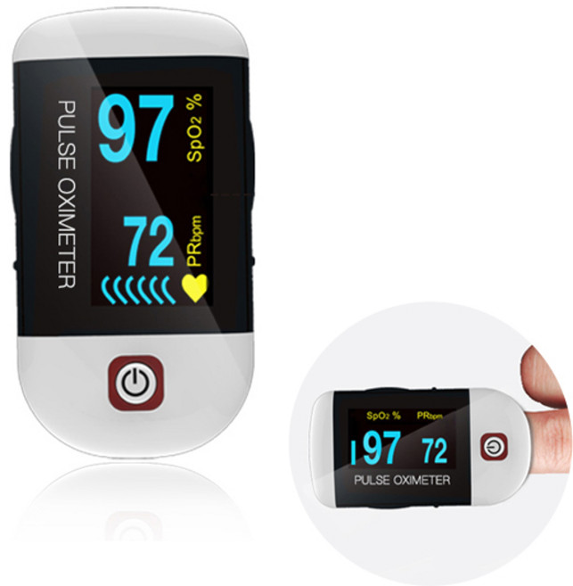의료용 산소포화도 측정기 옥시미터 혈중 산소포화도 가정용 의료기기 펄스 oximeter, 일상연구소 의료용 산소포화도 측정기, 1개, 1개입