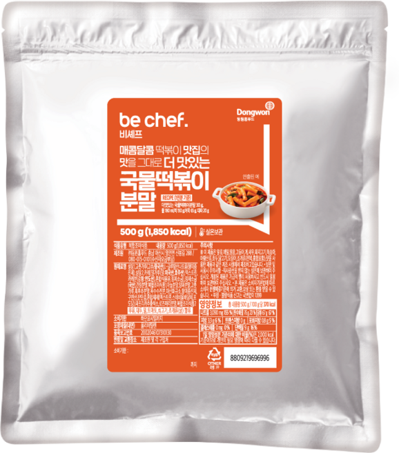 비셰프 국물떡볶이 분말, 500g, 1개