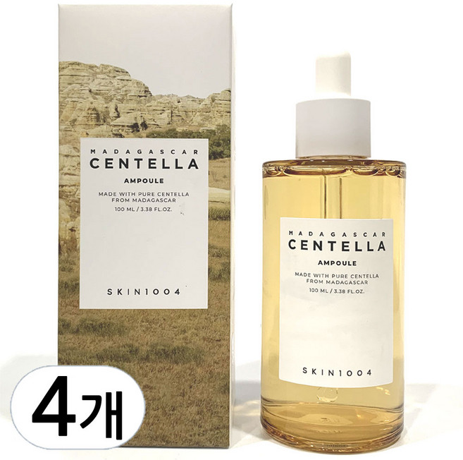 스킨1004 마다가스카르 센텔라 앰플, 100ml, 4개