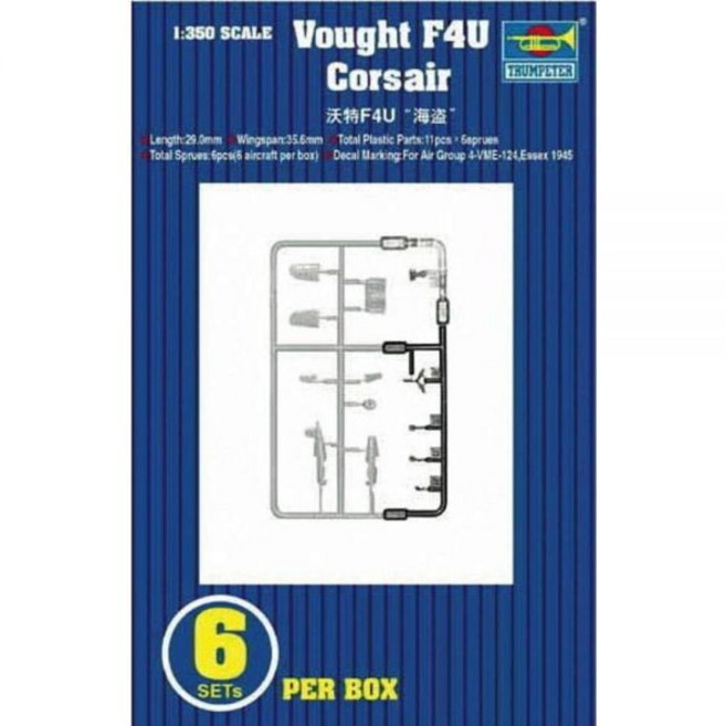 11103428 프라모델 헬리콥터 비행기 모형 항공기 헬기 전투기 미니어처 트럼펫터 1/350 보드 F4U 코르세아 플라모델