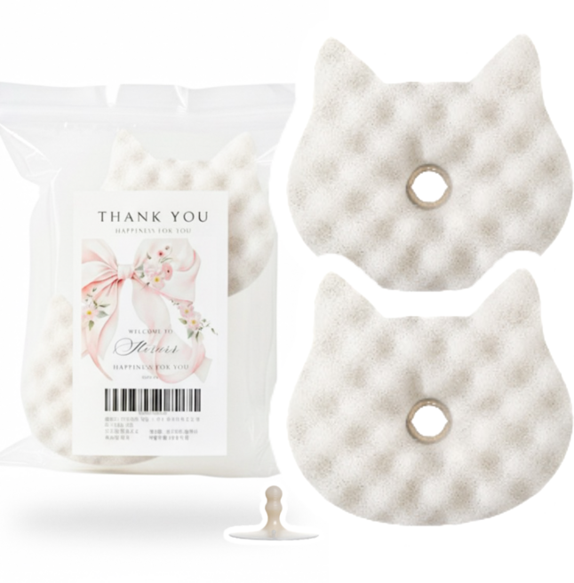 하루르르 주방 설거지 우레탄 수세미 화장실청소, 1세트, 2개입