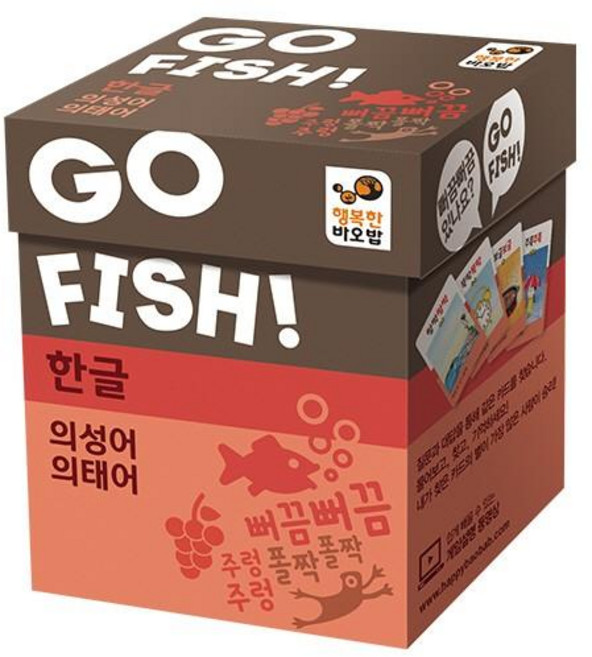 고피쉬 한글 의성어 의태어, 단품, 1개