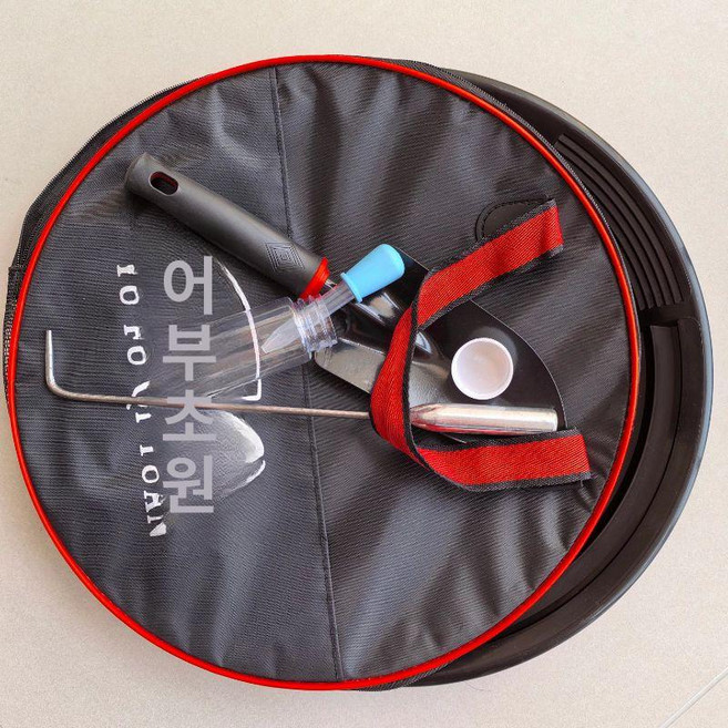 패닝 접시 사금 선별기 도구 골드팬 채취 38cm) 스카이블루(직경 슬루이스 블랙 대야 5종 세트 포함