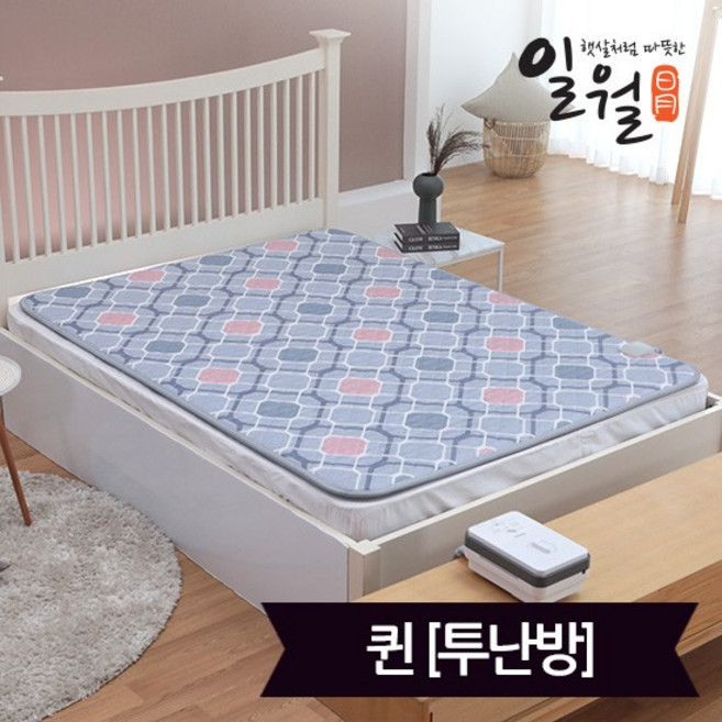 일월 듀얼하트 플러스 온수매트 G-16D, 퀸(150 x 200 cm)