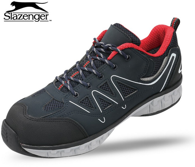 슬래진저 KCs 초경량 미끄럼방지인증 통풍 안전화 SR-470