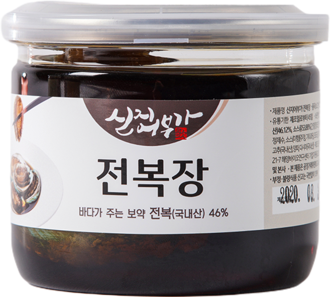 신지어부가 완도산 프리미엄 전복장 280g, 4개