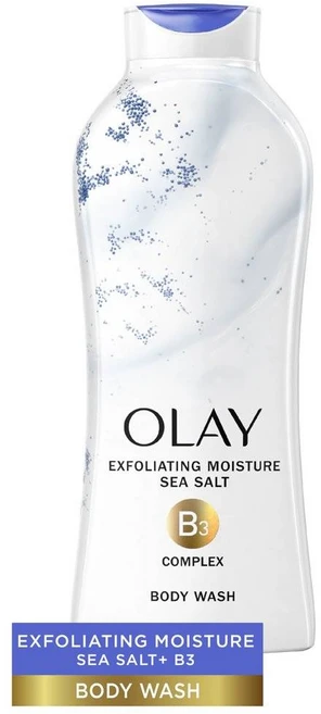 올레이 모이스처 씨솔트 각질제거 스크럽 바디워시, 1개, 650ml - 쿠팡