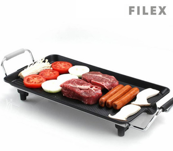 필렉스 와이드 전기그릴 EG-013 (48cm) 명절 후라이팬, 상세 설명 참조, 1개