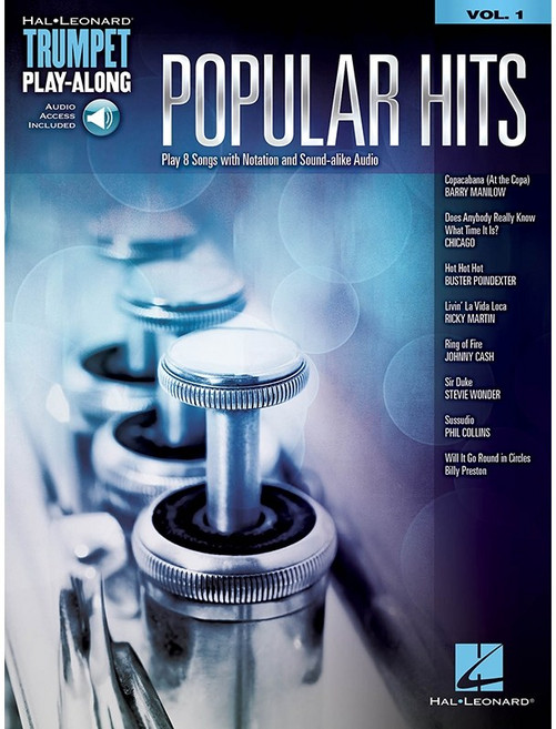 Hits (Trumpet Play-Along) 히트 팝 트럼펫 악보 (온라인 음원 포함) Hal Leonard 할 레오나드