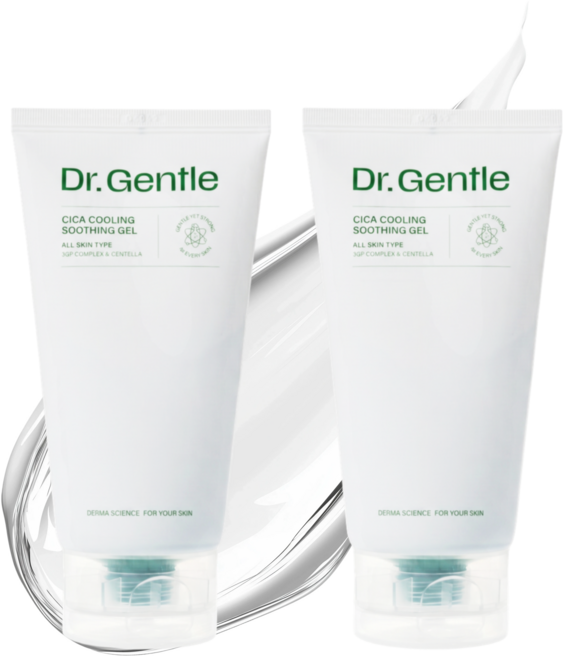 [닥터젠틀 공식]시카 쿨링 수딩젤/-5.82도 아이스케어(즉각 쿨링)/시카(병풀) 진정 효과/EGF 3중 부스팅/레이저 화상케어/히알루론산 고보습/가려움 완화, 3개, 150ml