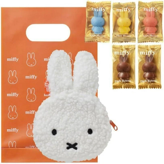 일본 모로조프 미피 발렌타인데이 초콜릿 11개입 가방 포함, 페이스 파우치 - 쿠팡