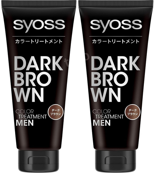 사이오스 포맨 헤어 트리트먼트 다크 브라운 180g x 2개 세트