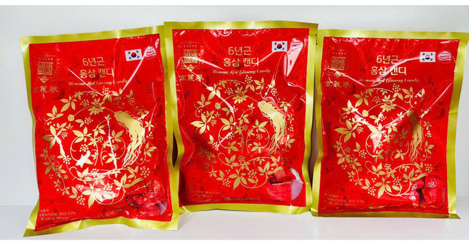 6년근 홍삼 캔디, 200g, 15박스